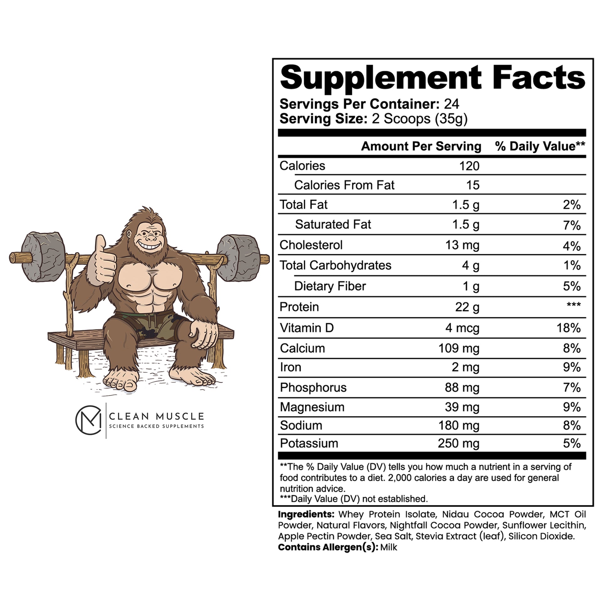Bigfoot's Muscle Powder