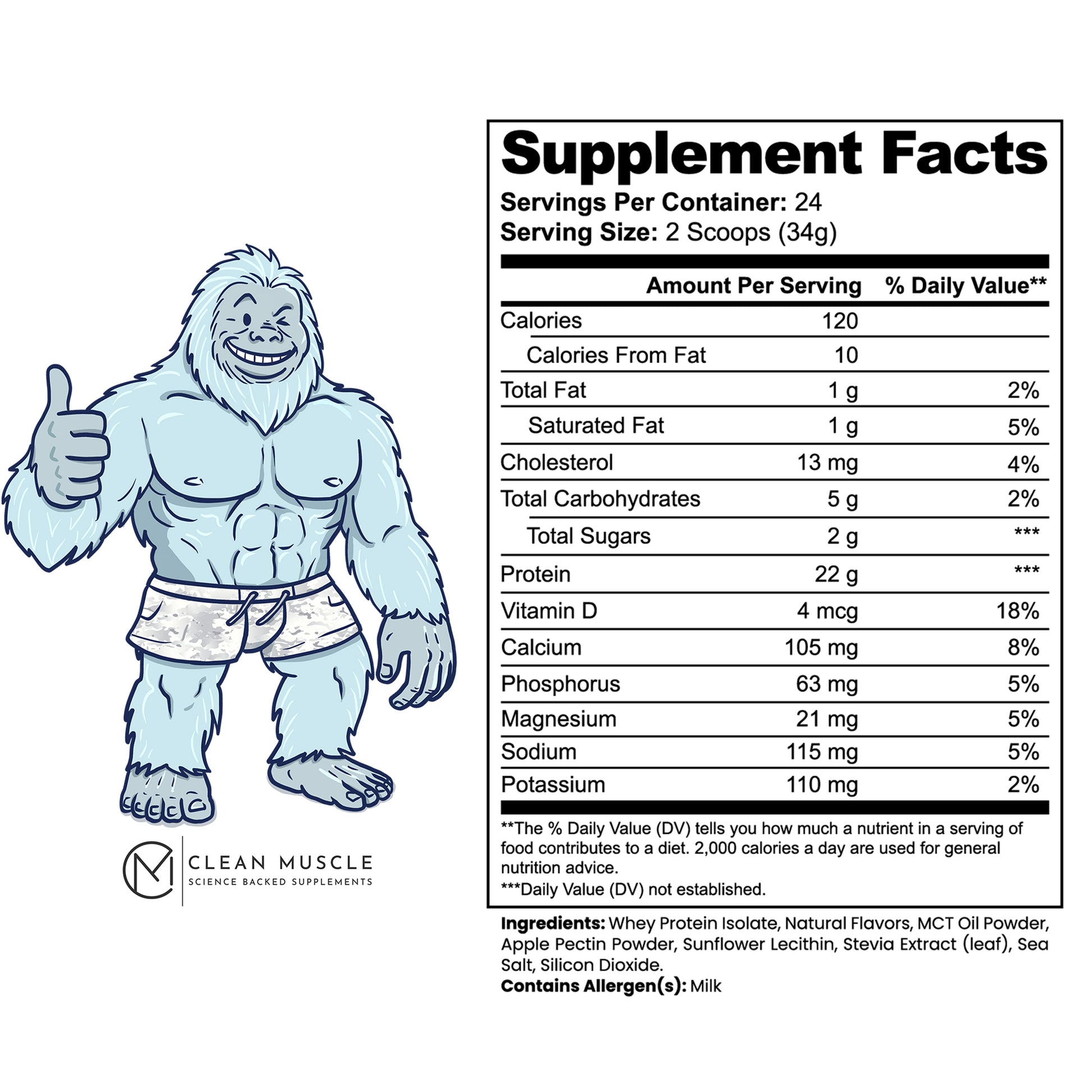 Yeti's Muscle Powder